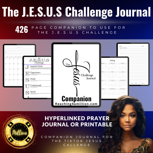 0005 The J.E.S.U.S Challenge Journal 2024 - Hyperlinked - Printable - Prayer Companion