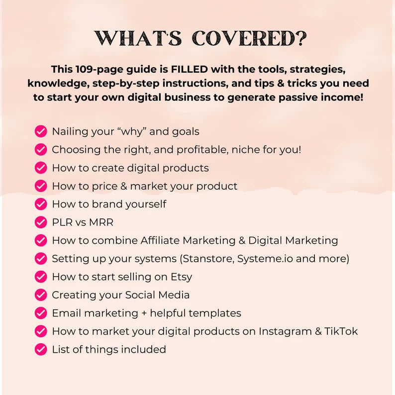 1000 Digital Marketing Guide with Master Resell Rights