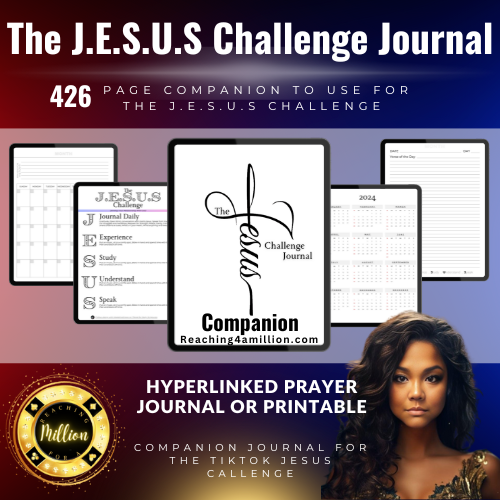 (0024) The J.E.S.U.S Challenge Journal 2024 - Hyperlinked - Printable - Prayer Companion