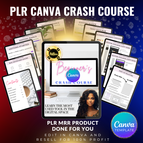 0004 Canva Crash Course - Learn & Earn - PLR MRR